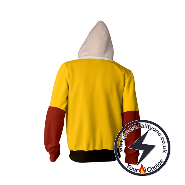 One Punch Man - Saitama ZipUp 3D - One Punch Man Hoodies Jackets